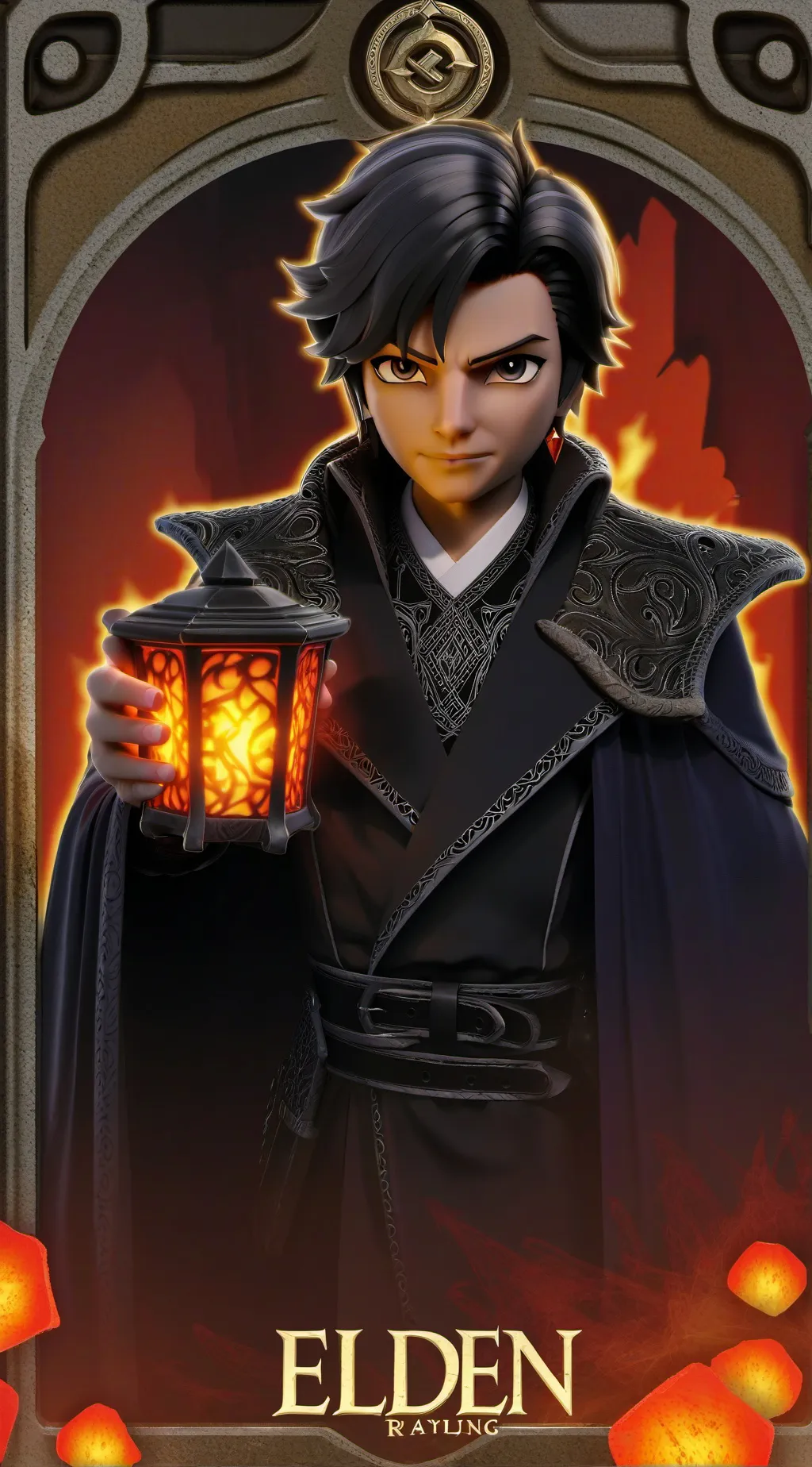 ai character: marco background