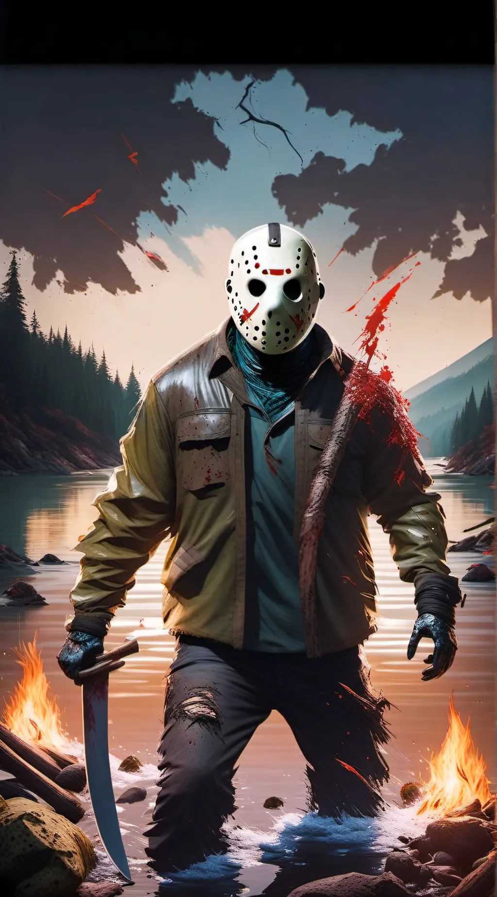 ai character: Jason Voorhees background