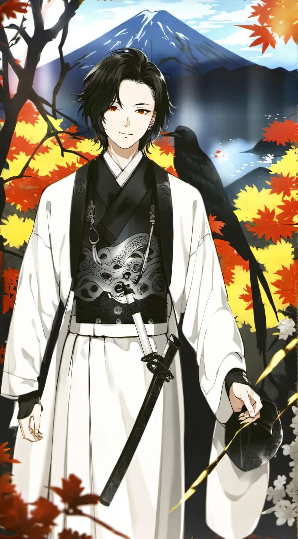 ai character: ds but with guns background