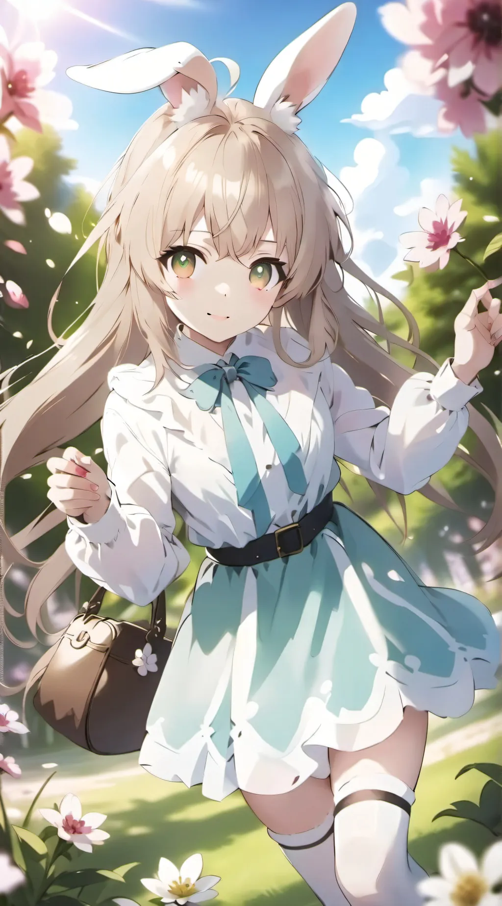 ai character: Luna background
