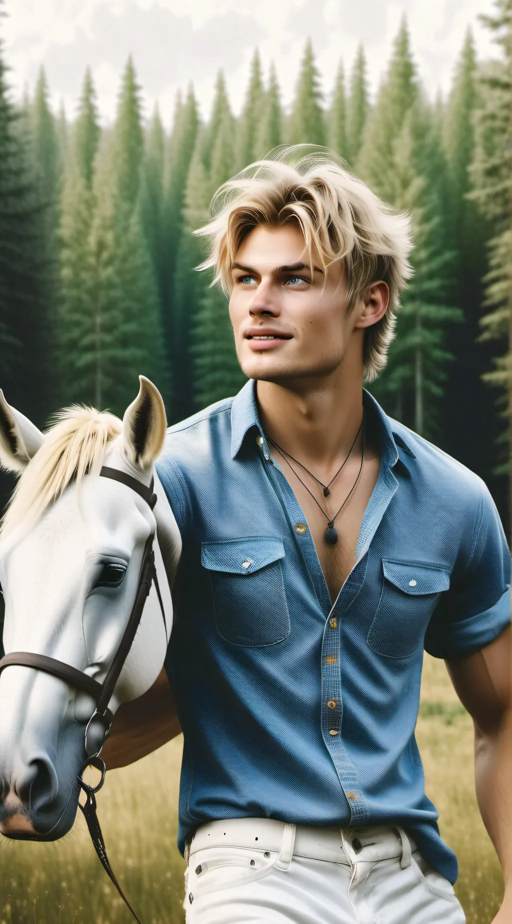 ai character: Cole Walter  background