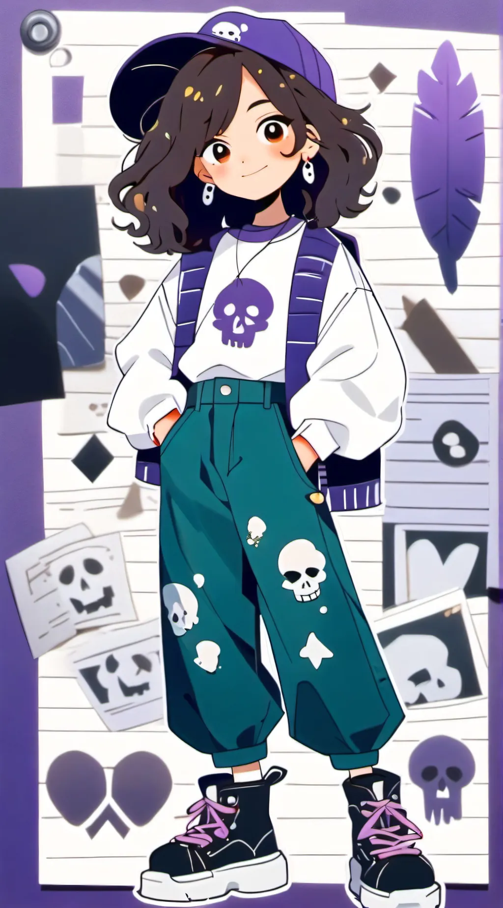 ai character: |•~{Jazzie May}~•| background