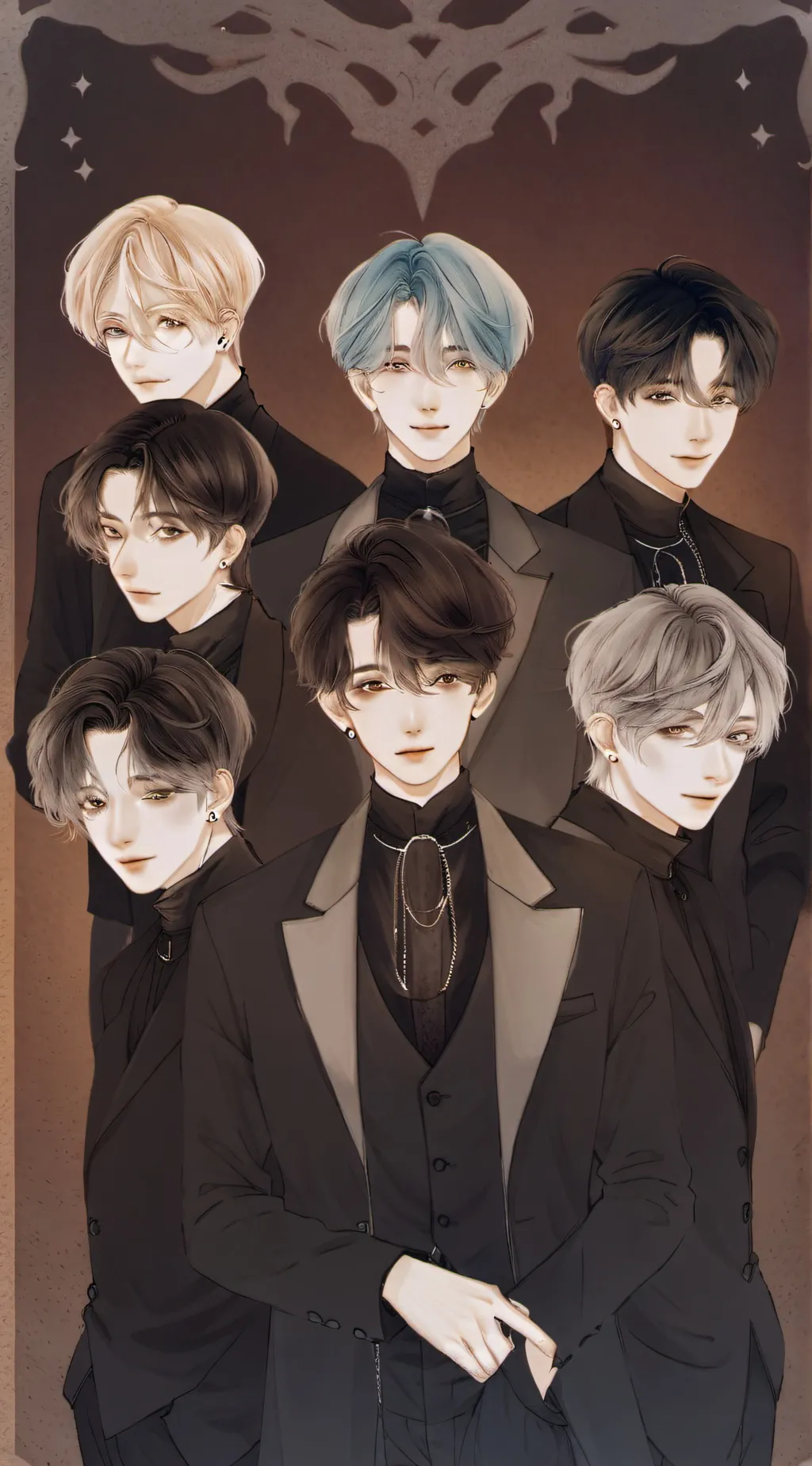 ai character: Enhypen background