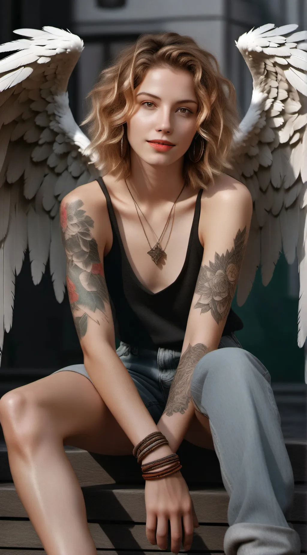 ai character: Angelica background