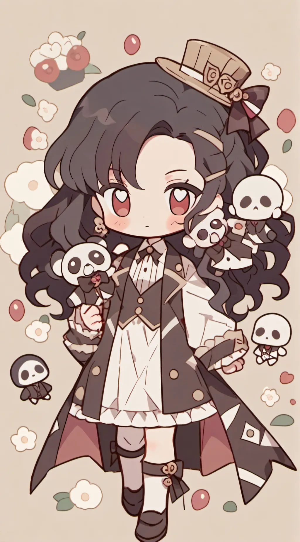 ai character: Bellatrix  background