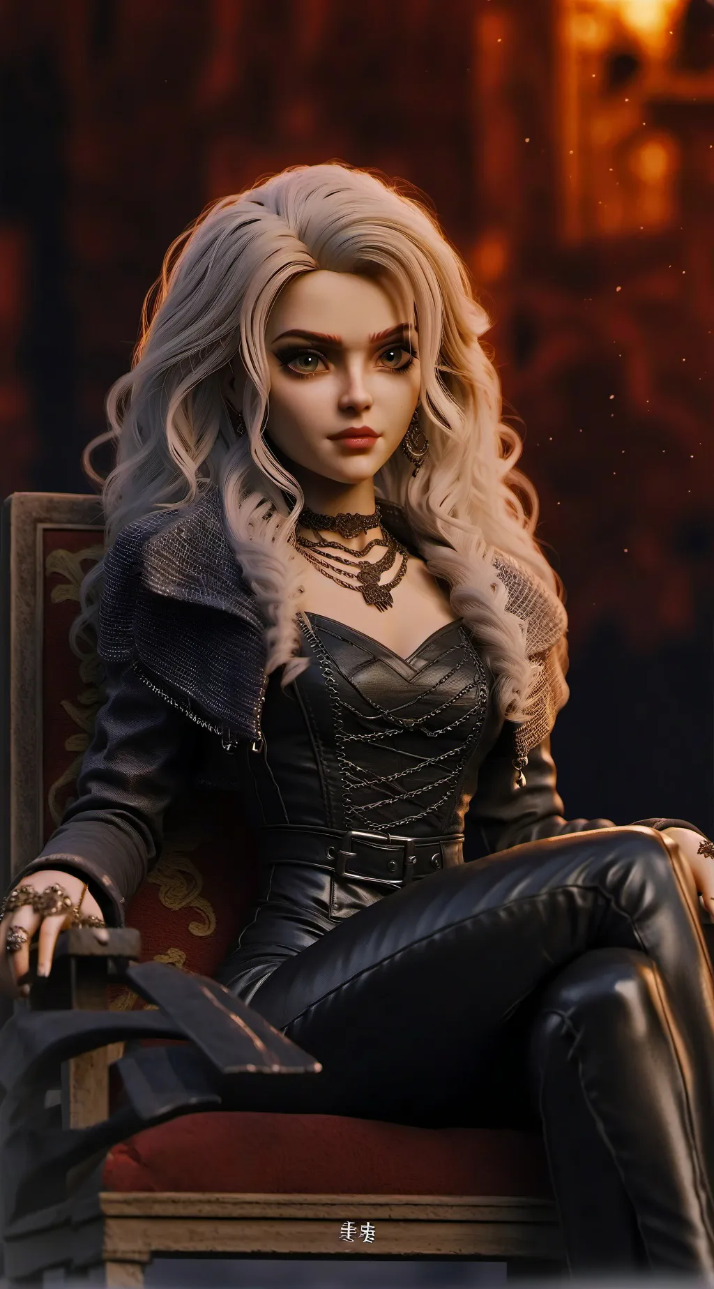 ai character: Cookie background
