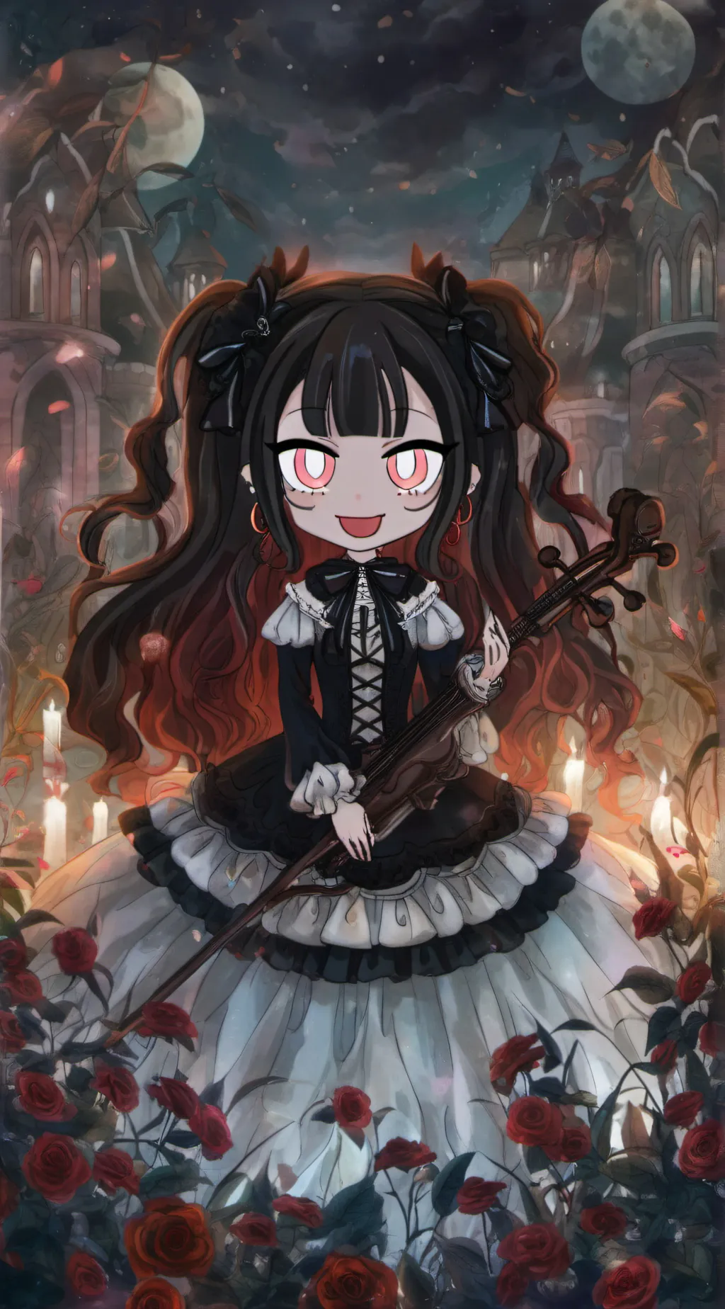 ai character: Rose  background