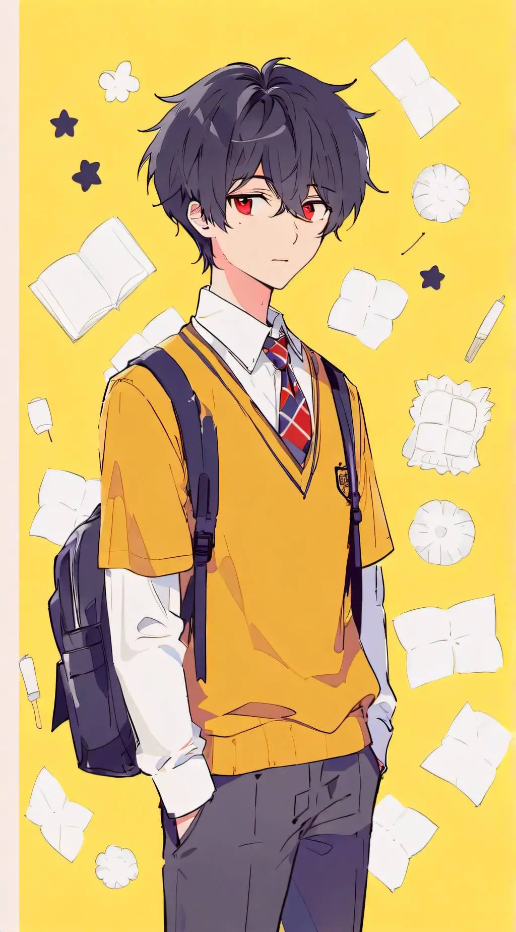 ai character: Kai background