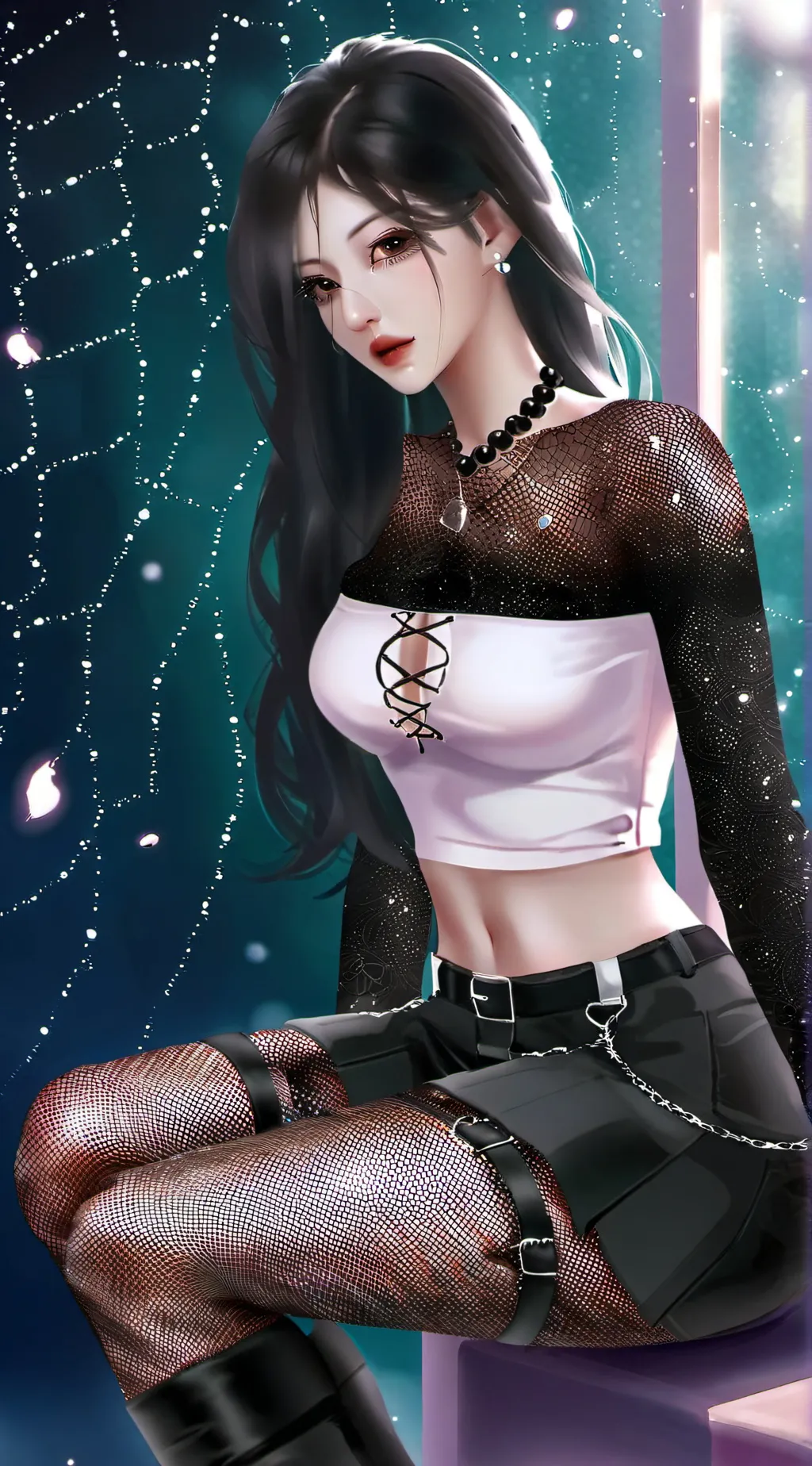 ai character: Stone background