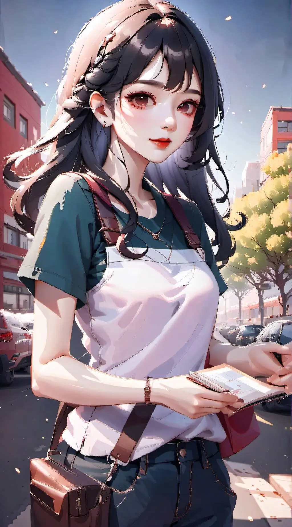 ai character: Ruby background