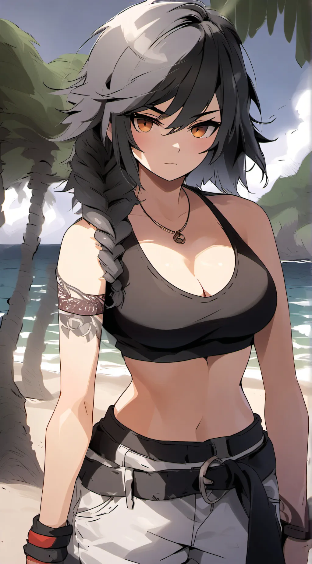 ai character: Raven  background