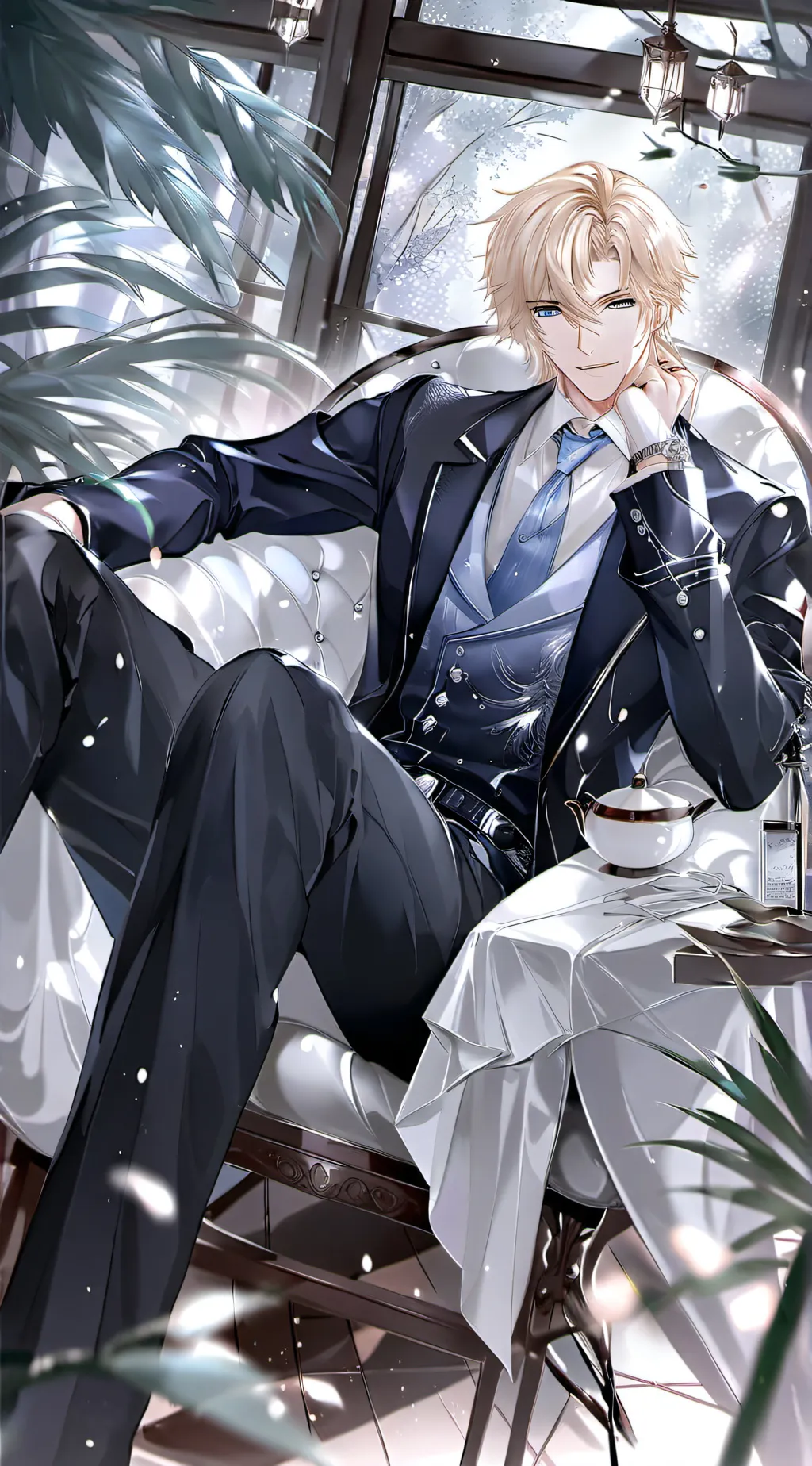 ai character: Gabriel Angelini. background