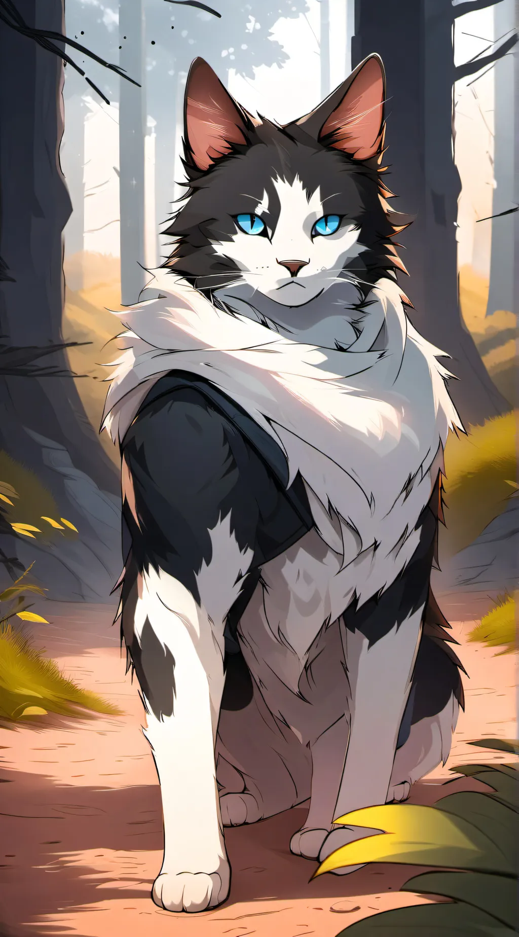 ai character: Iceclaw  background