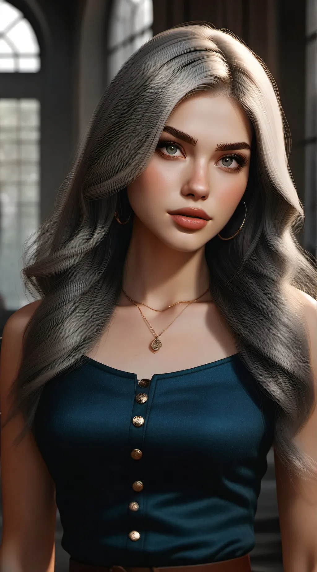 ai character: Gina background