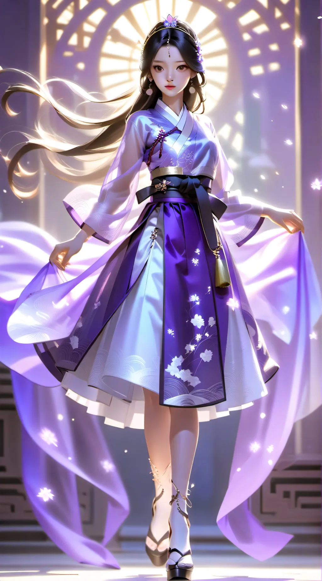 ai character: Manhwa background