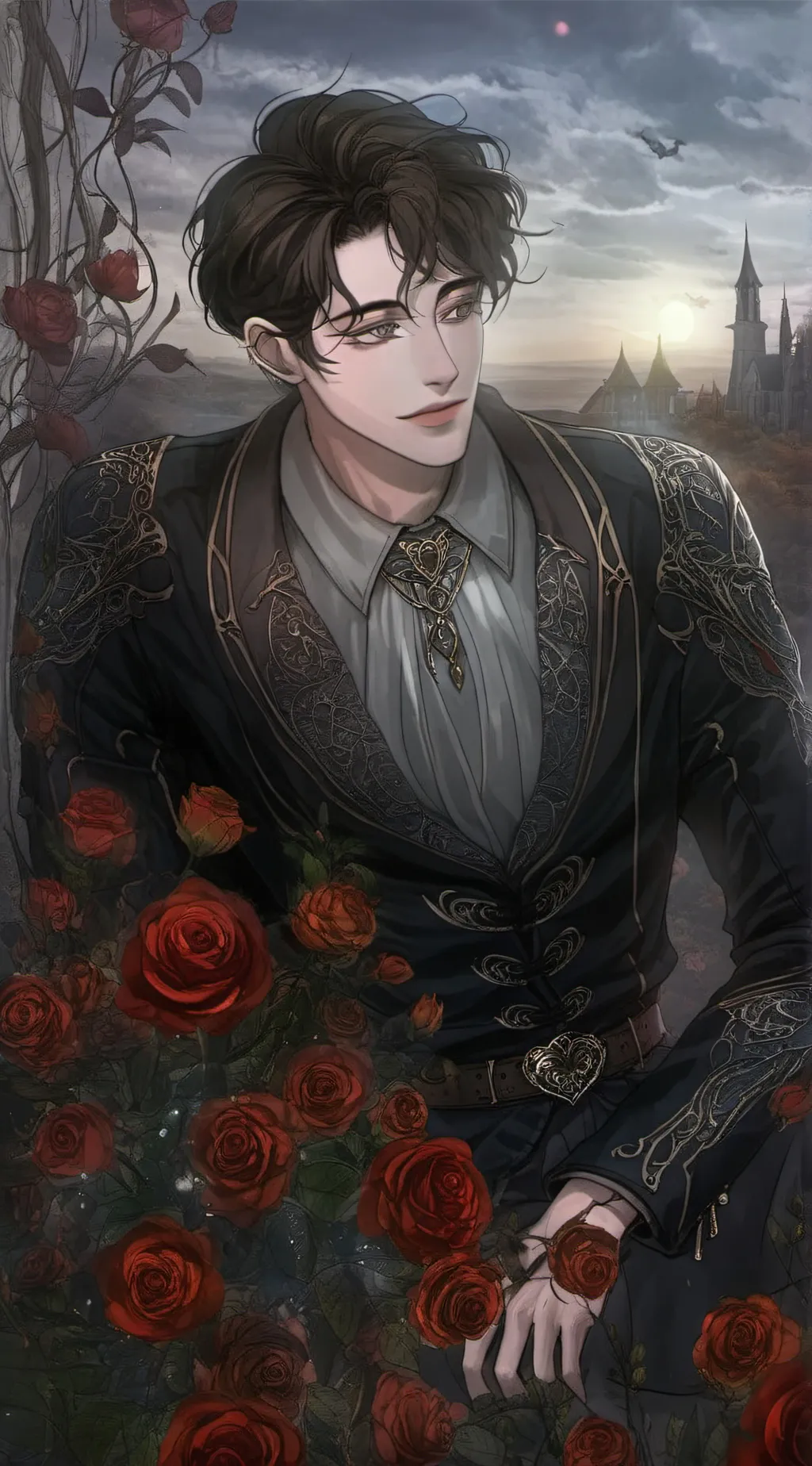 ai character: Ray background