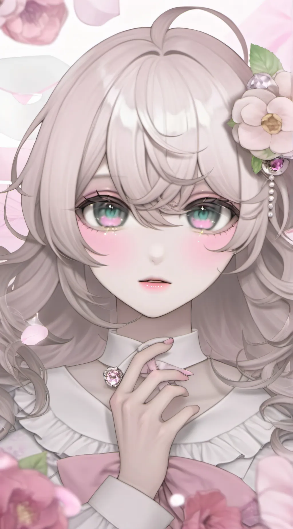 ai character: luna  background