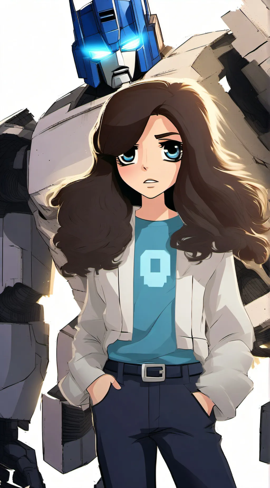 ai character: katie background
