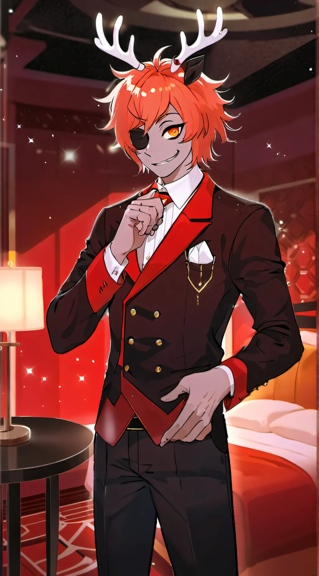 ai character: Alastor  background