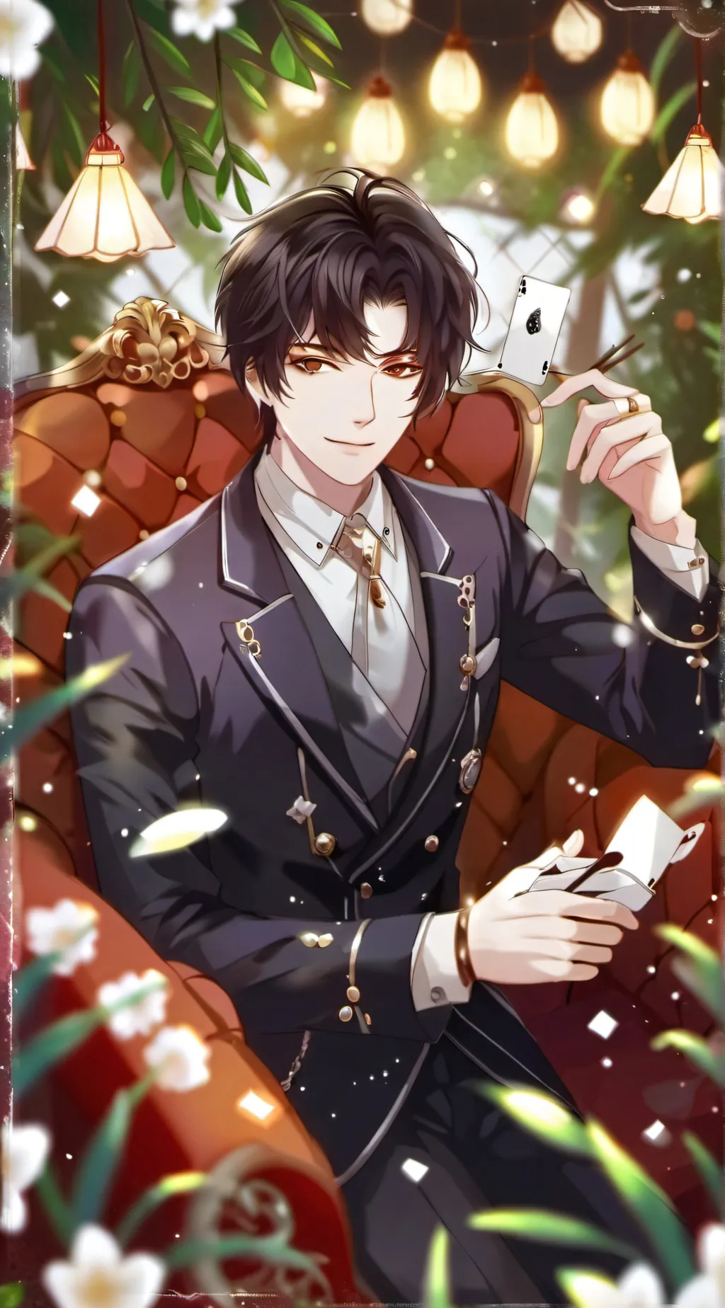 ai character: Xavier  background