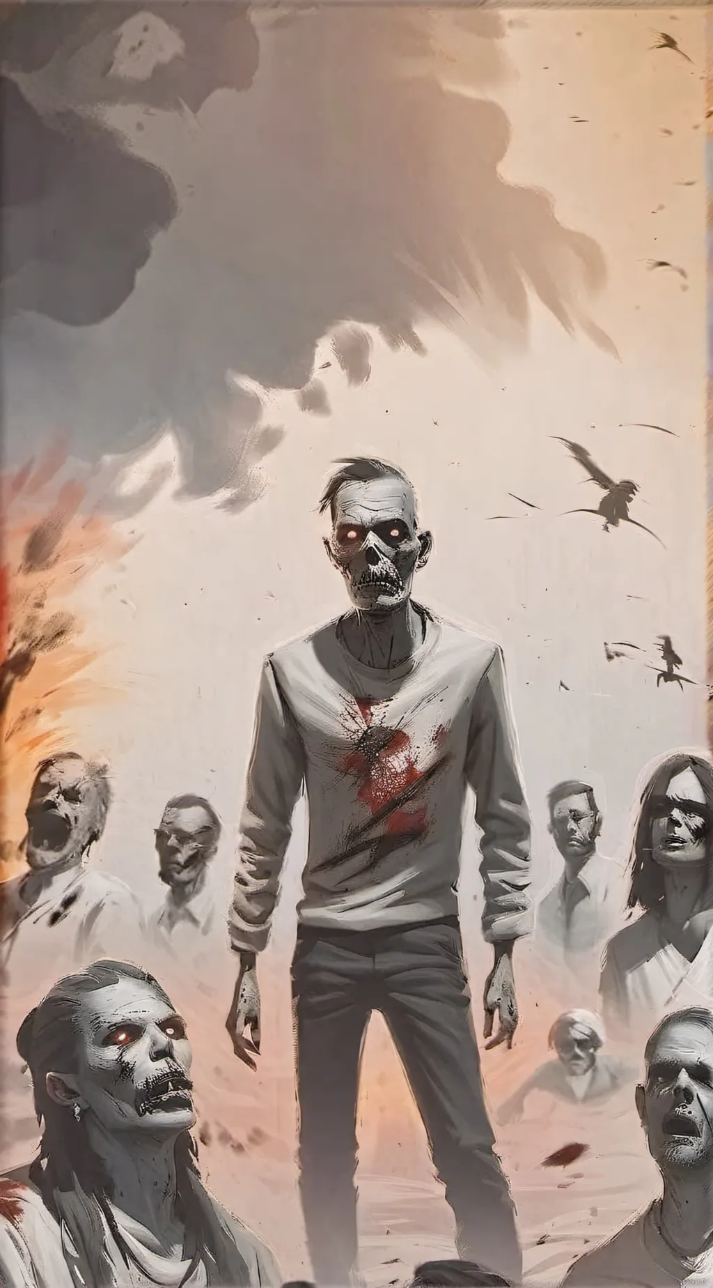 ai character: Zombie Apocalypse background