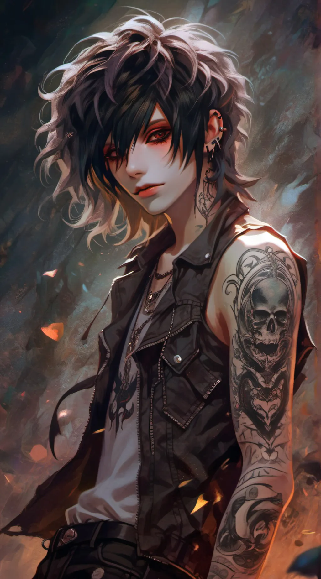 ai character: Keisuke background