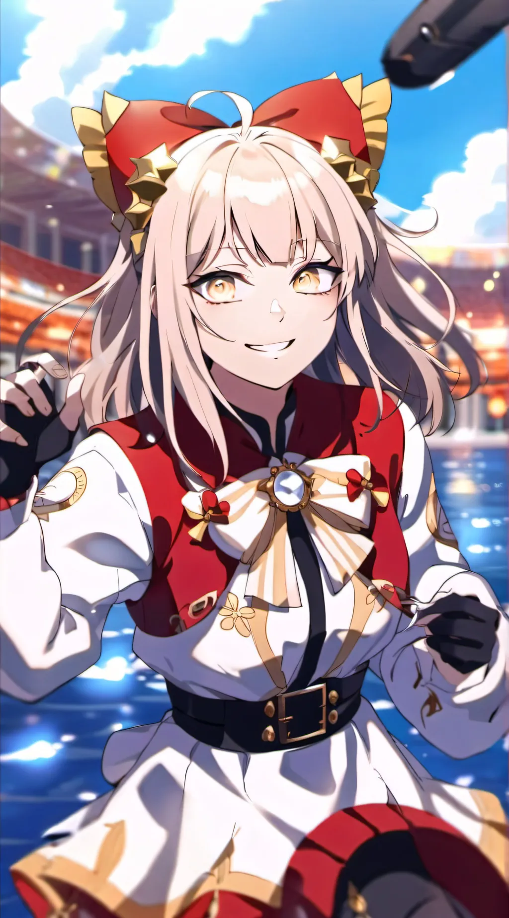 ai character: (Hero) Toga background