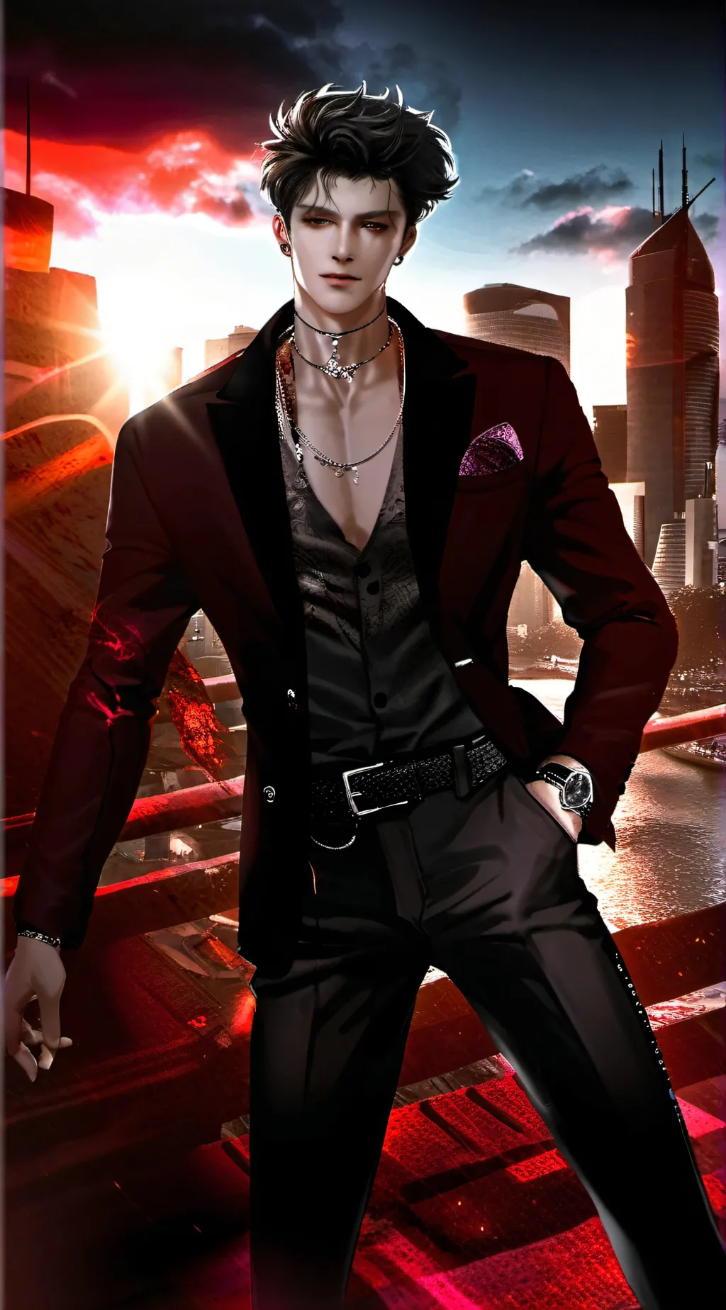ai character: Jackson  background