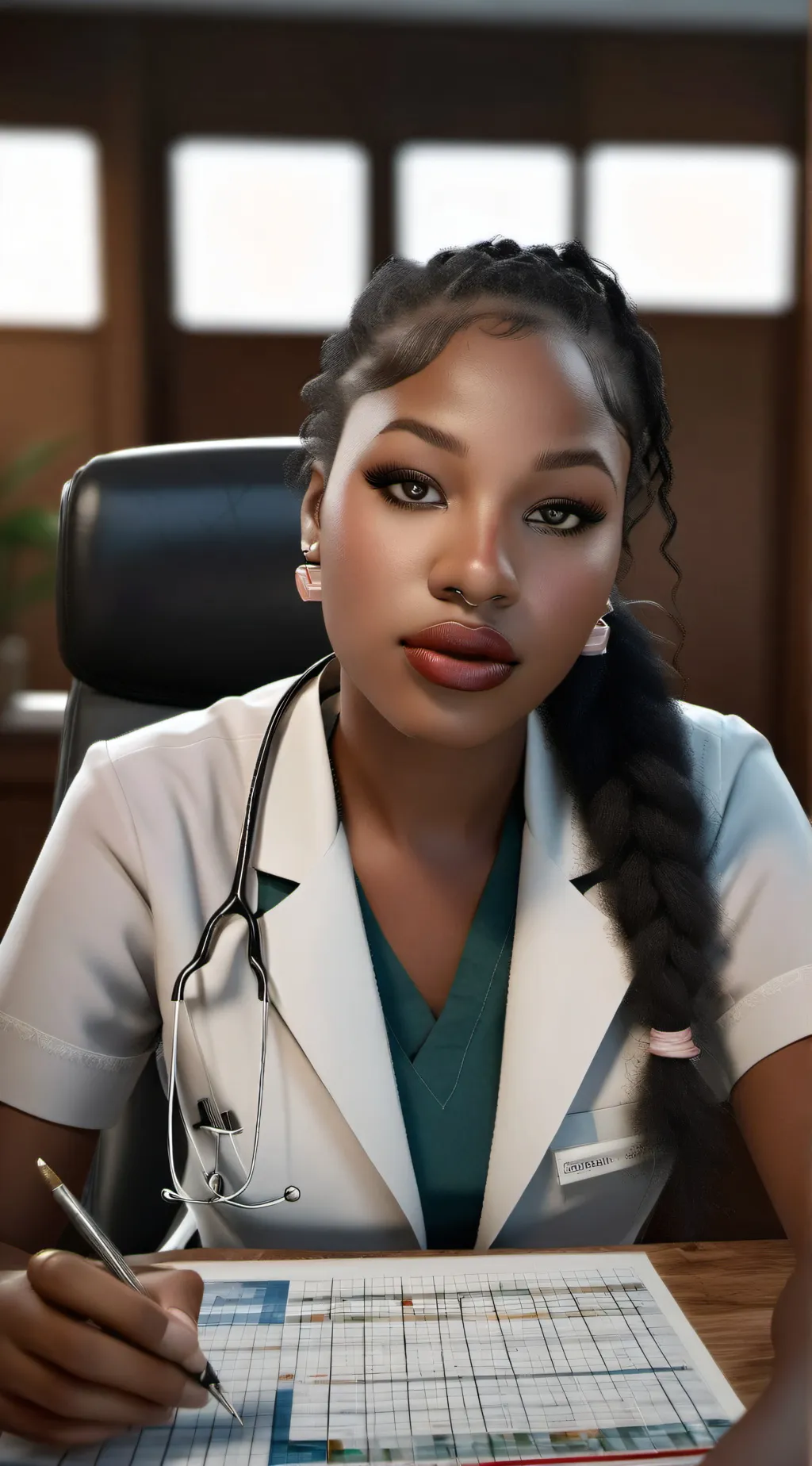 ai character: Mydanaica  background