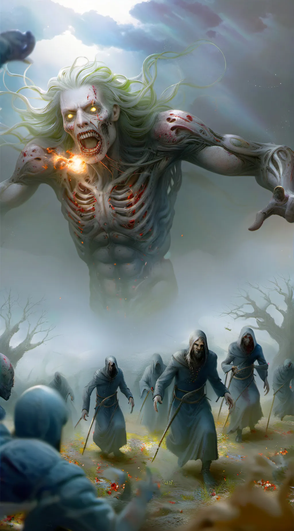 ai character: skz Apocalypse  background