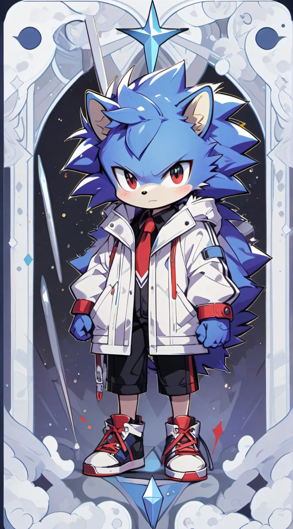ai character: ♡Sonic♡ background