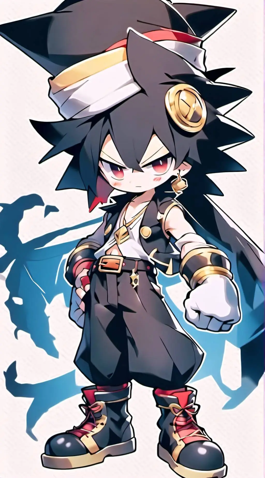 ai character: Captain Shadow background