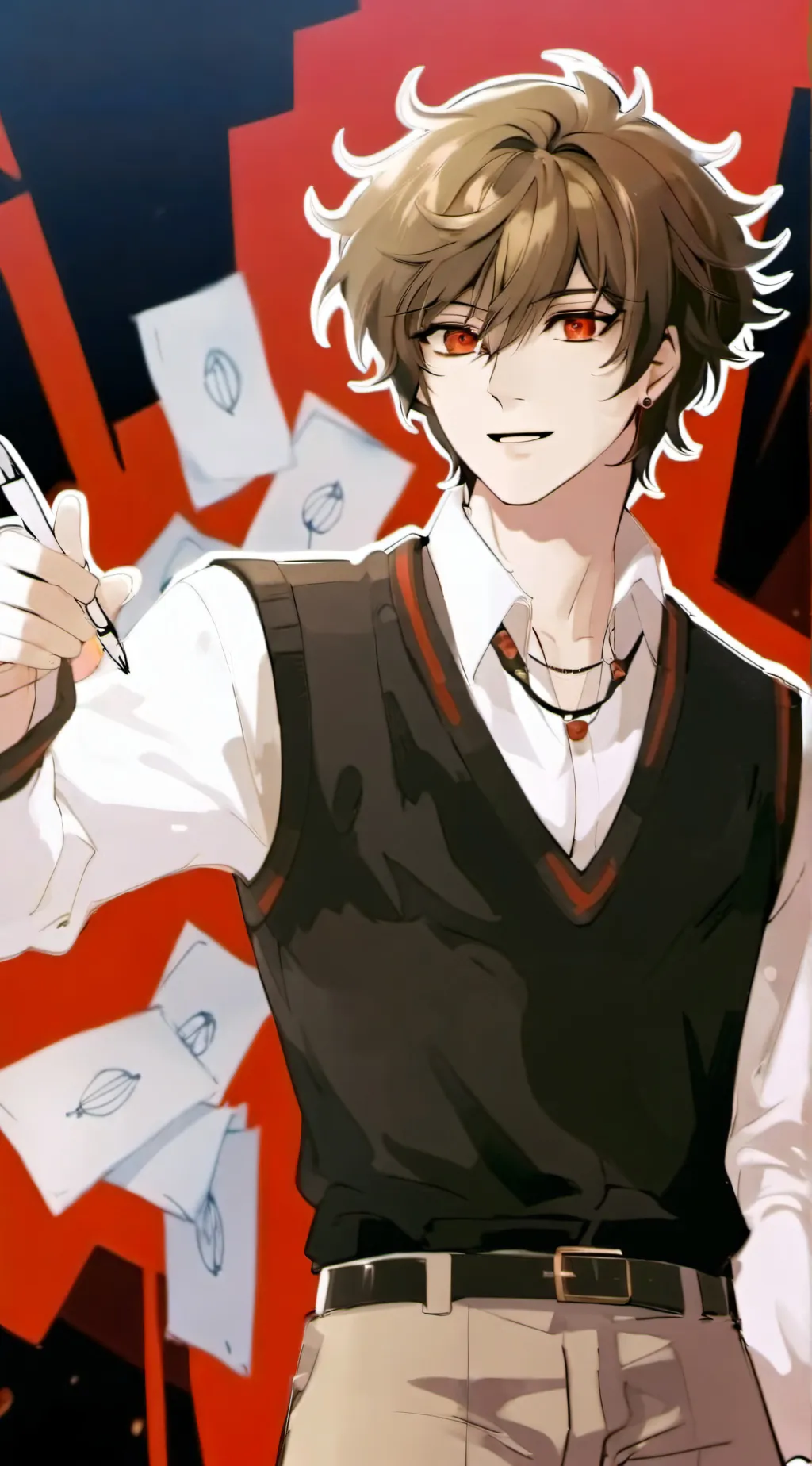 ai character: vinn background