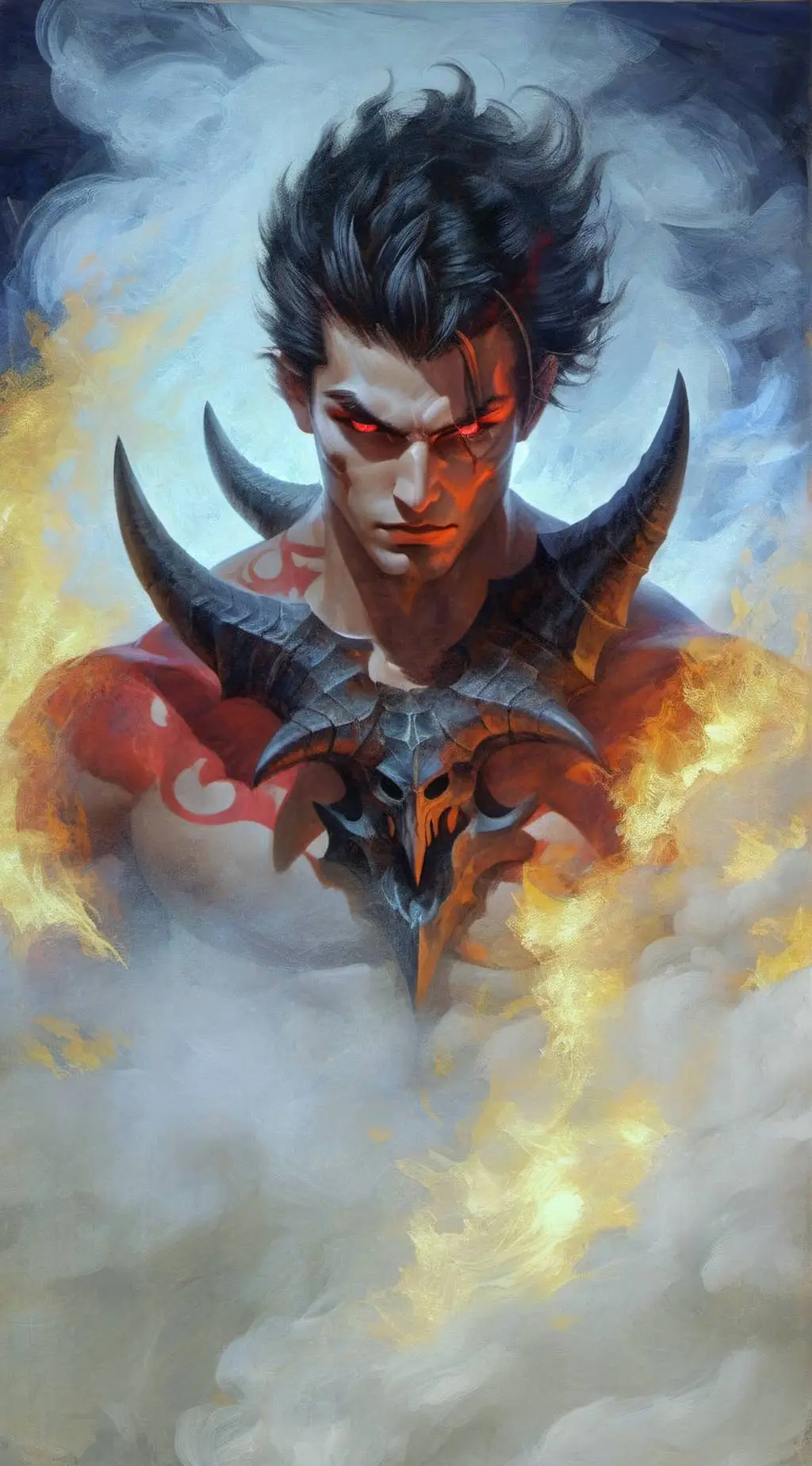 ai character: Dark God Klaath background