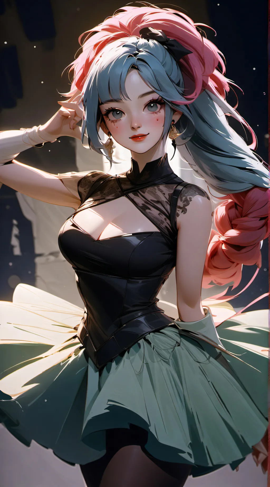 ai character: annie background