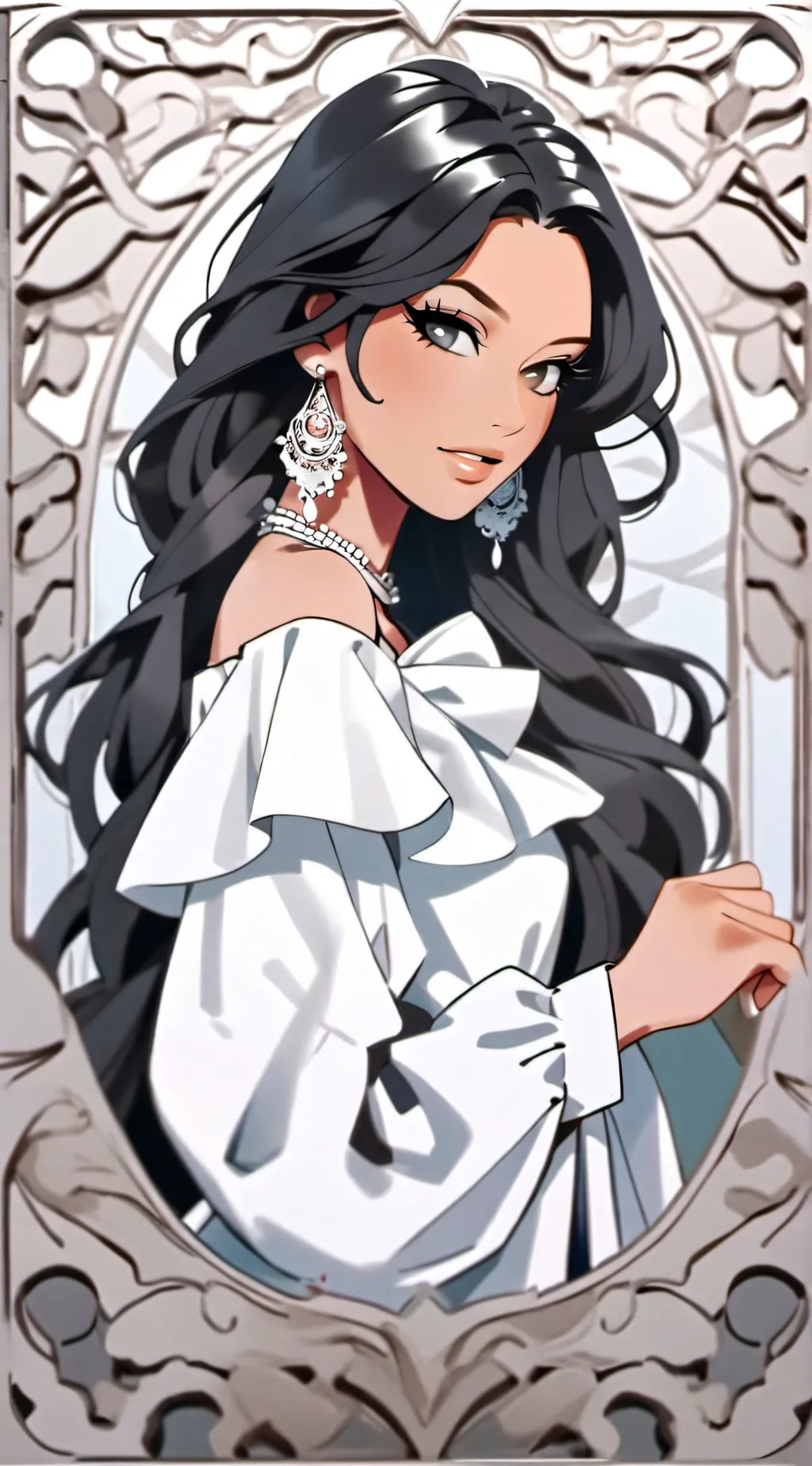 ai character: Tyla background