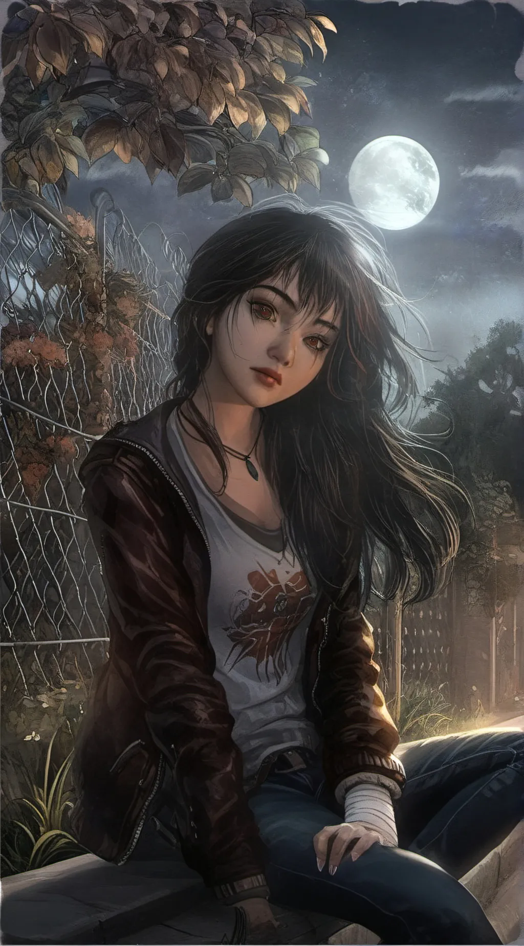 ai character: kate background