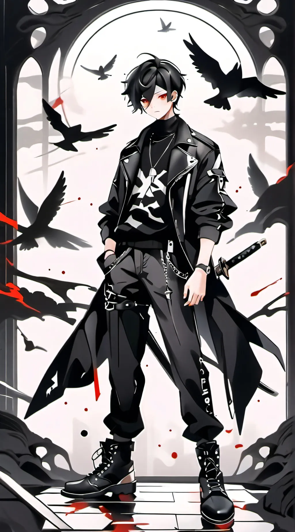 ai character: Drake. background