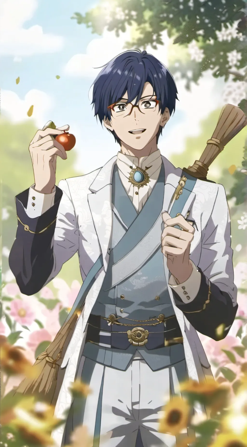 ai character: Tenya Iida background