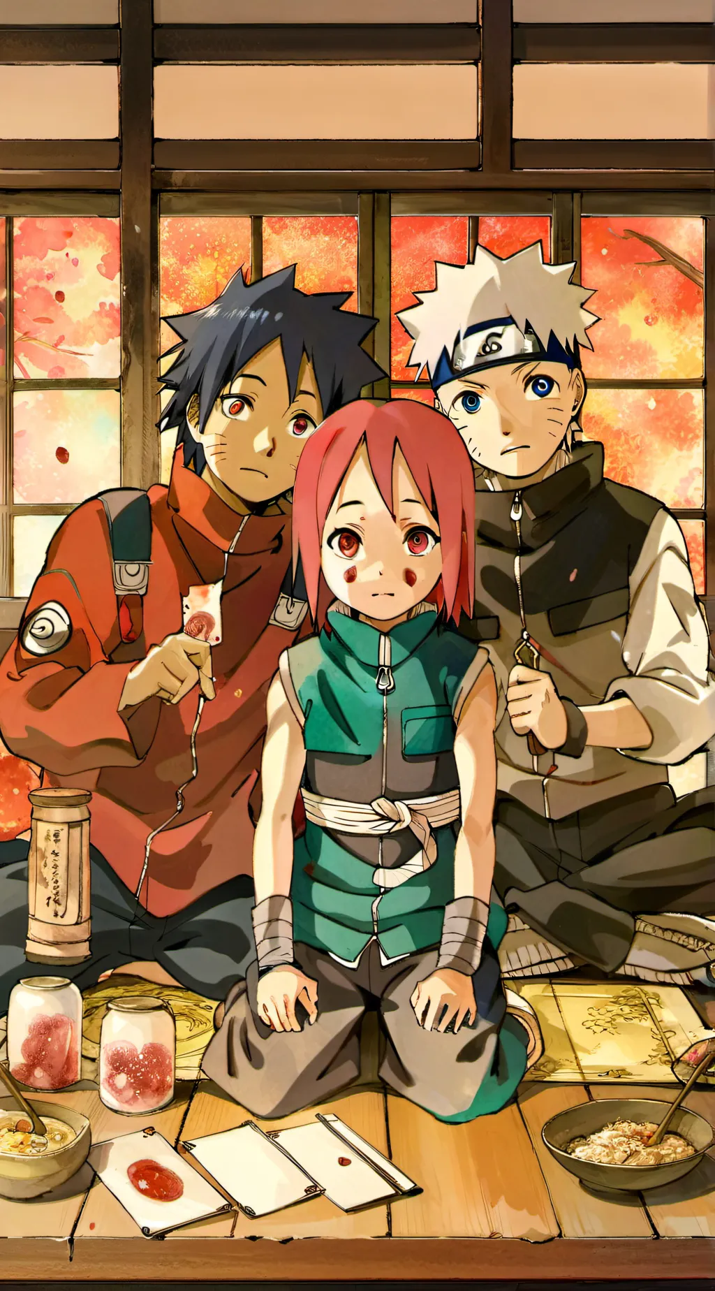 ai character: The fourth Ninja⚔️ background