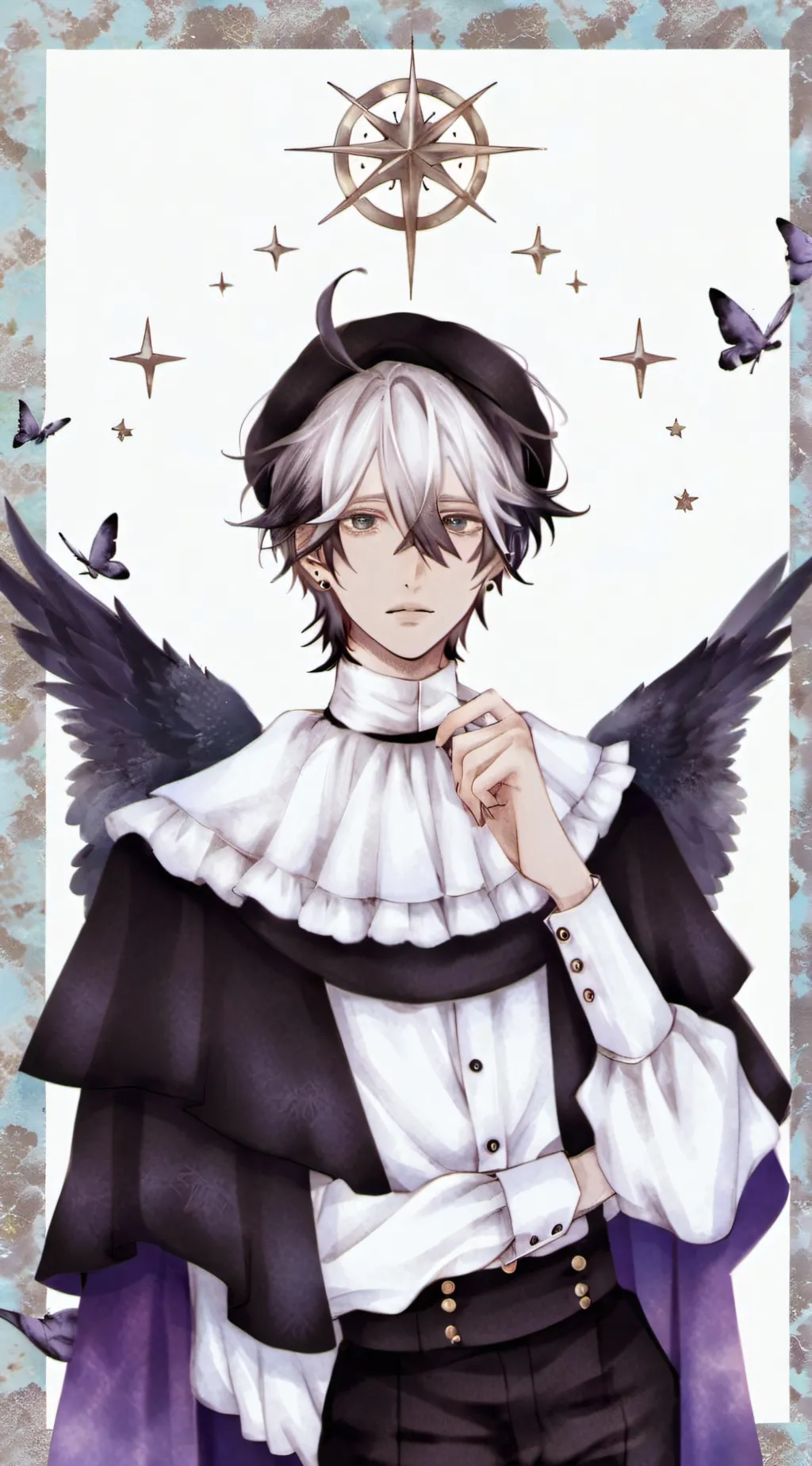 ai character: Rayne background