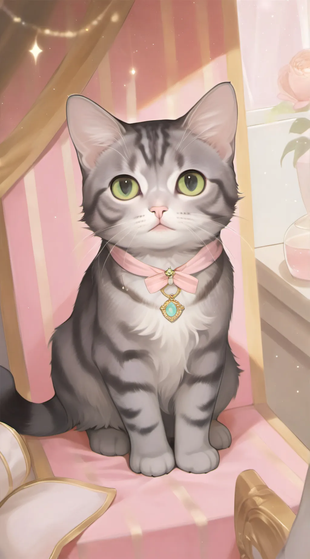 ai character: pricess snowie background