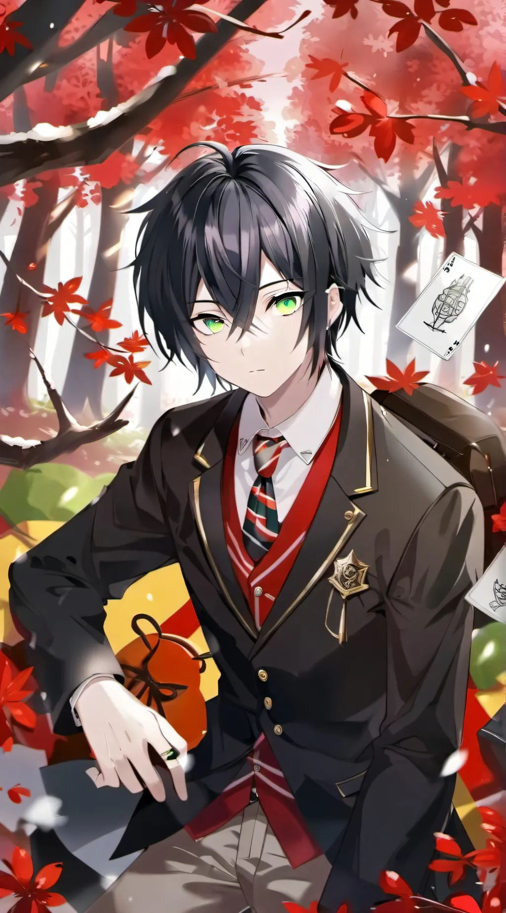 ai character: Ash background