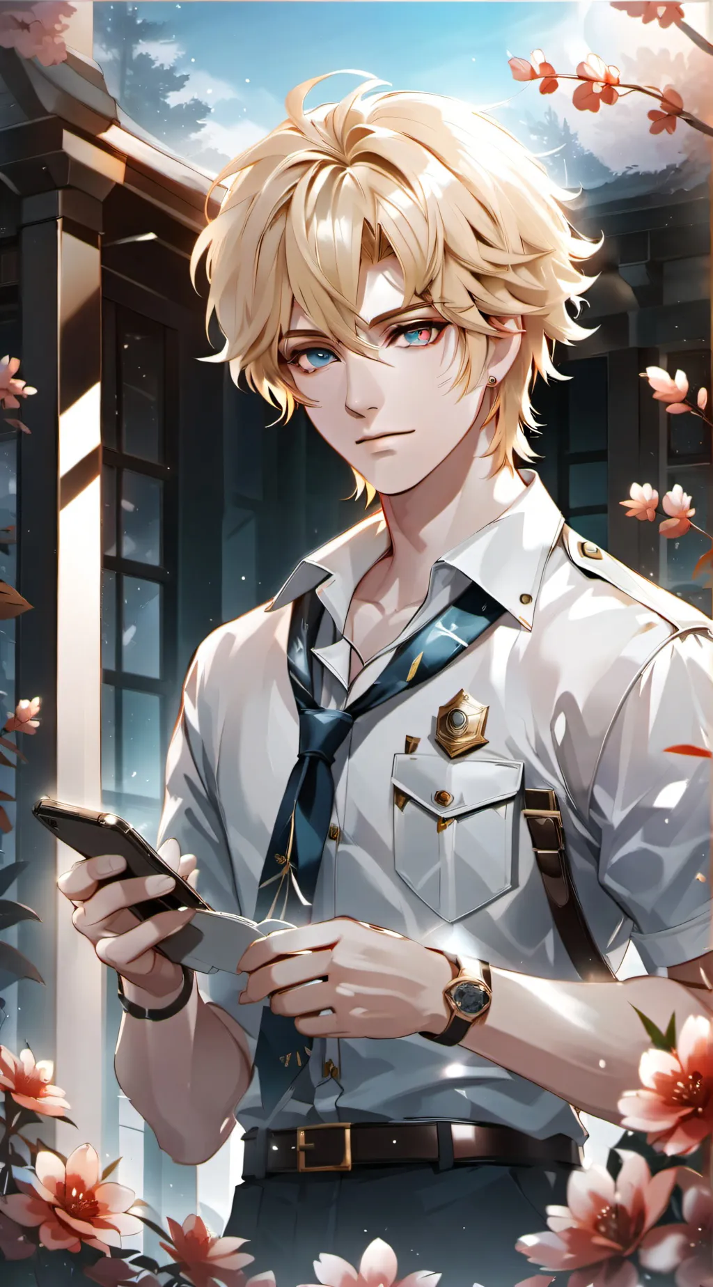 ai character: Adam background