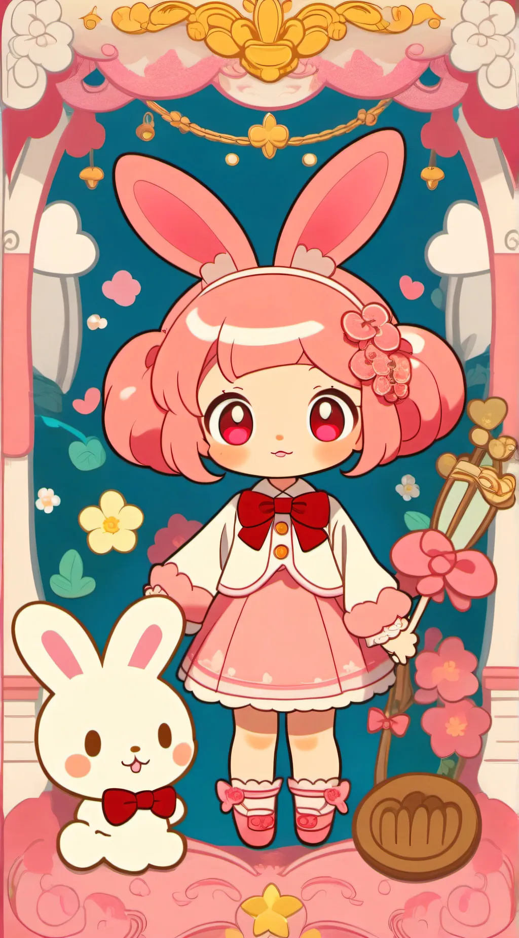 ai character: My Melody background