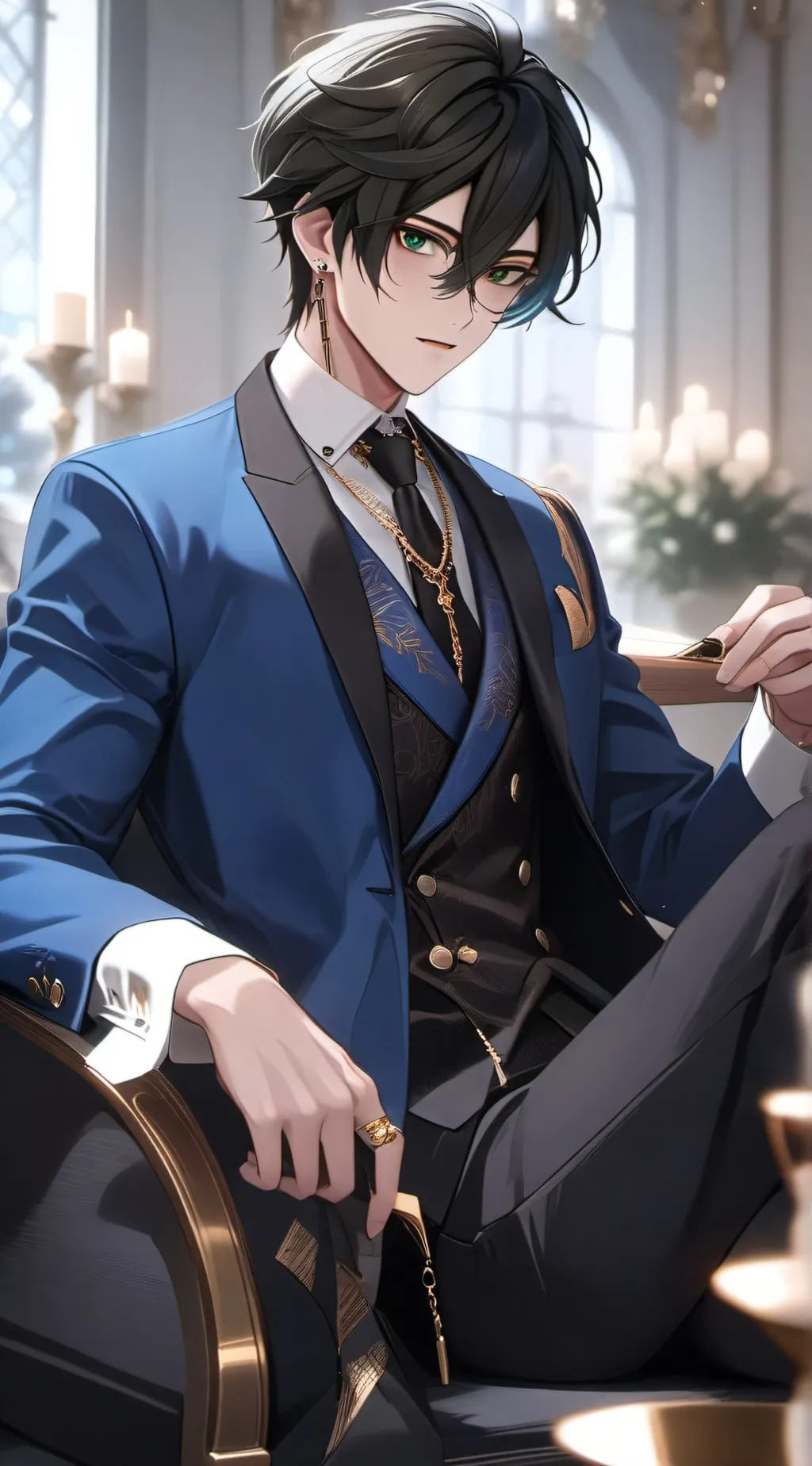 ai character: Ein  background