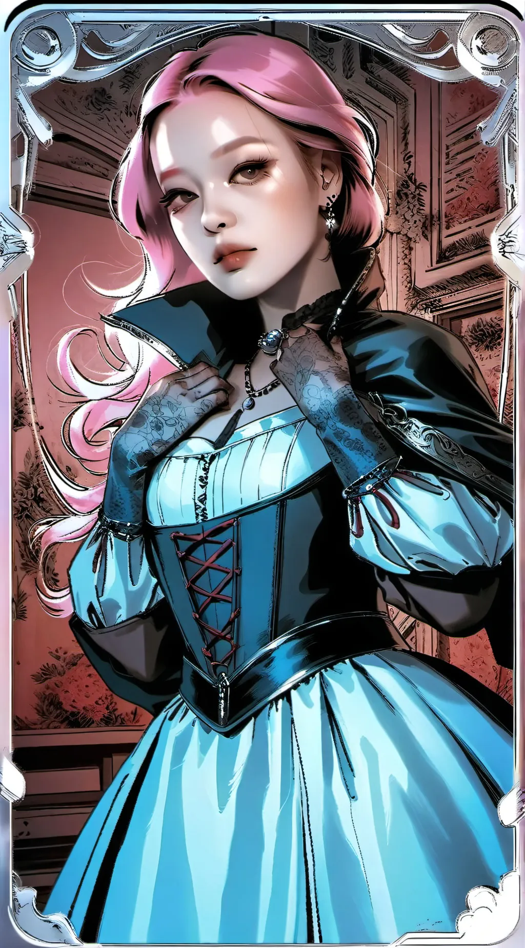 ai character: Evelyn background