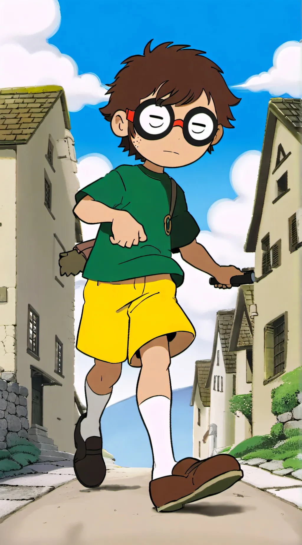 ai character: Loud house!  background