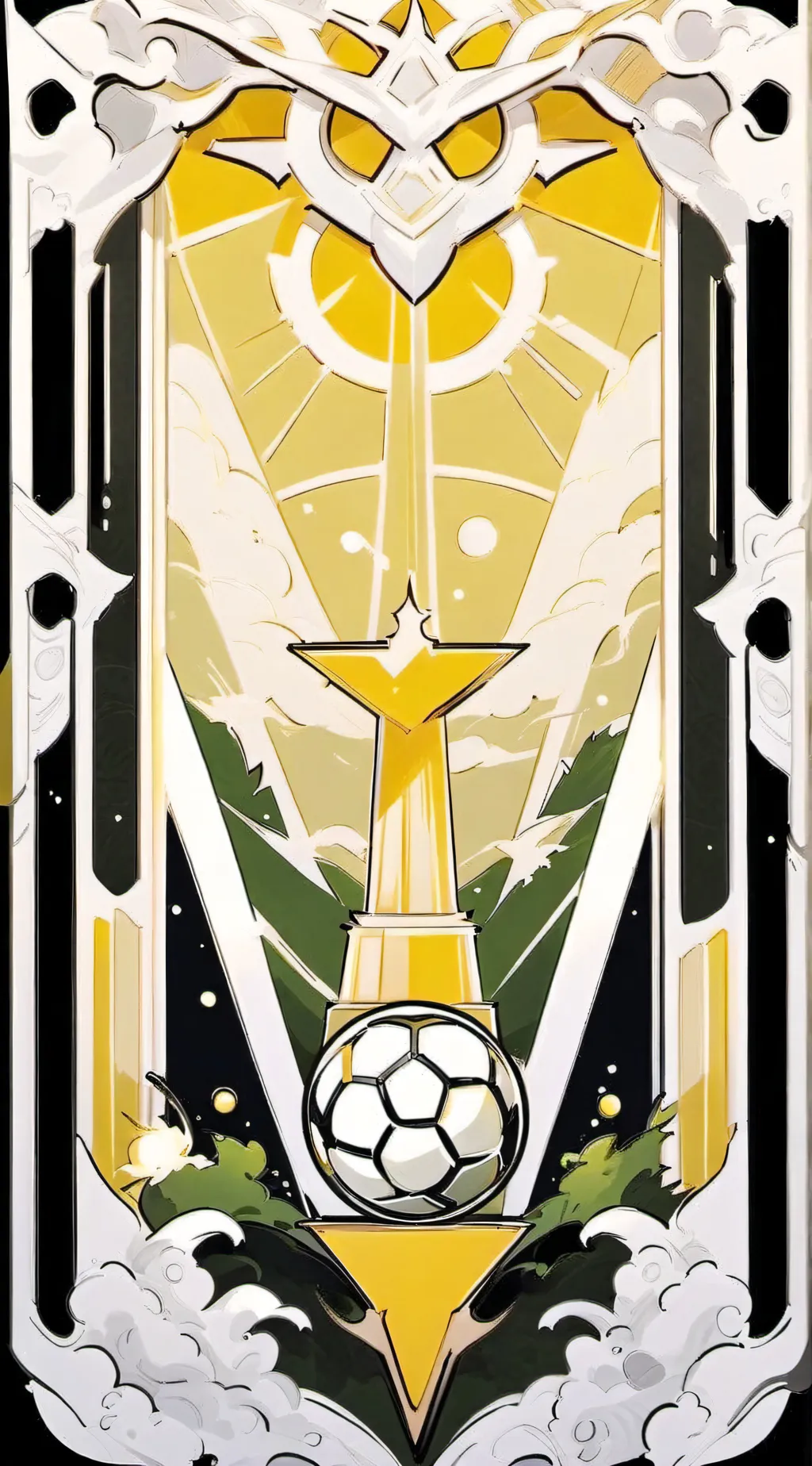 ai character: Kny Football  background