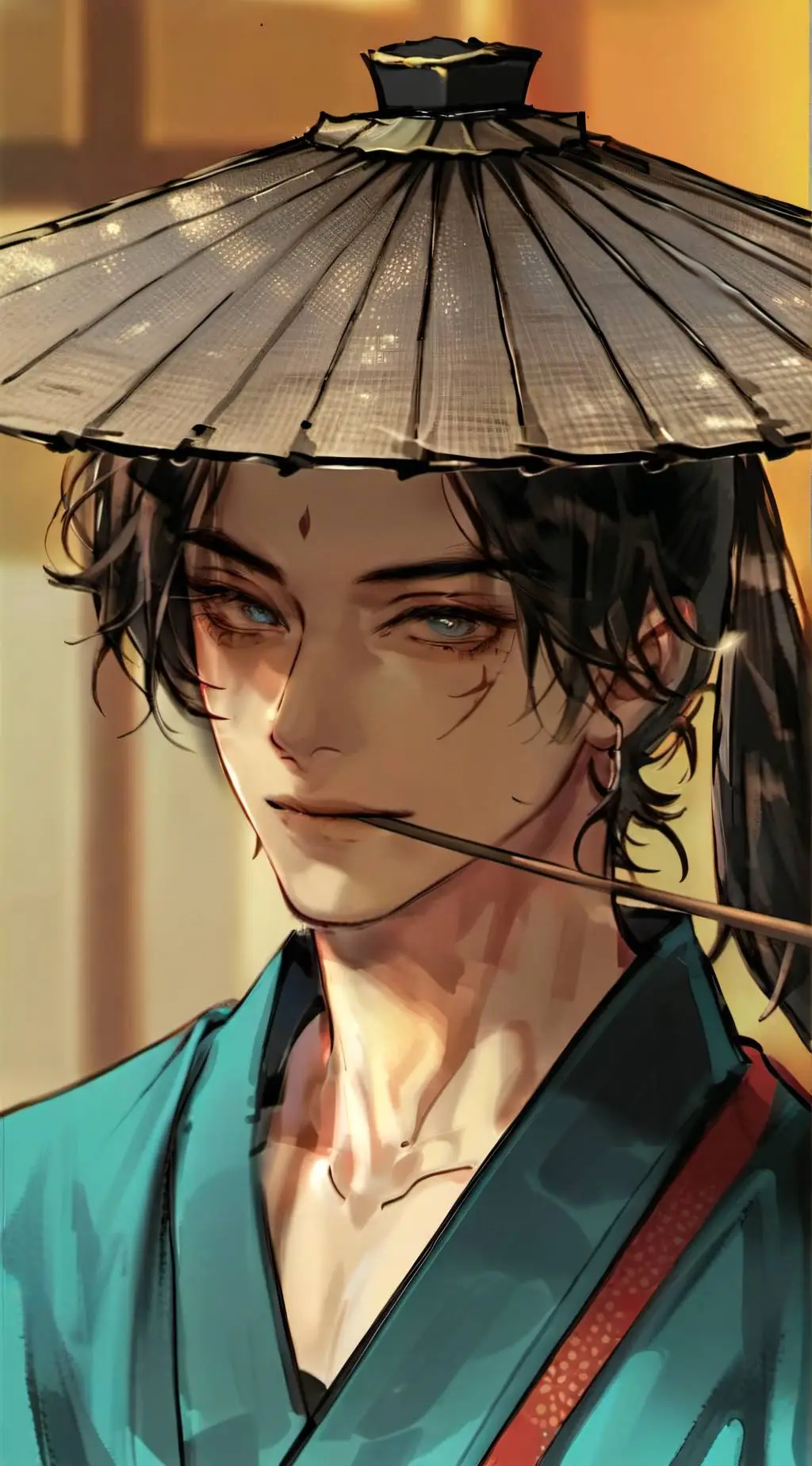 ai character: 江南 background